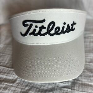 Titleist Cream Golf Visor